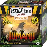 Noris 606101837 - Escape Roon Jumanji, Family Edition,Logik, Denkspiel, Familienspiel von Simba Toys