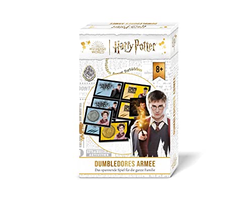 Noris 606102039 - Harry Potter Kartenspiel DUMBLEDORES ARMEE - Harry Potter Spiel für kleine und große Fans ab 8 Jahre, 2-4 Spieler von Noris