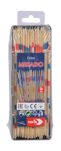 Noris 606104617 - 41 Mikado Stäbchen in der Klarsichtbox - 18cm, ab 5 Jahren Noris 606104617 - 41 Mikado Stäbchen in der Klarsichtbox - 18cm, ab 5 Jahren von Noris