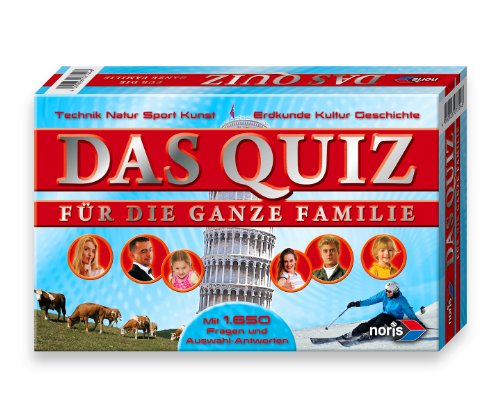 Noris 606107324 - Das Quiz ab 10 Jahren mit 1.650 Fragen von Noris