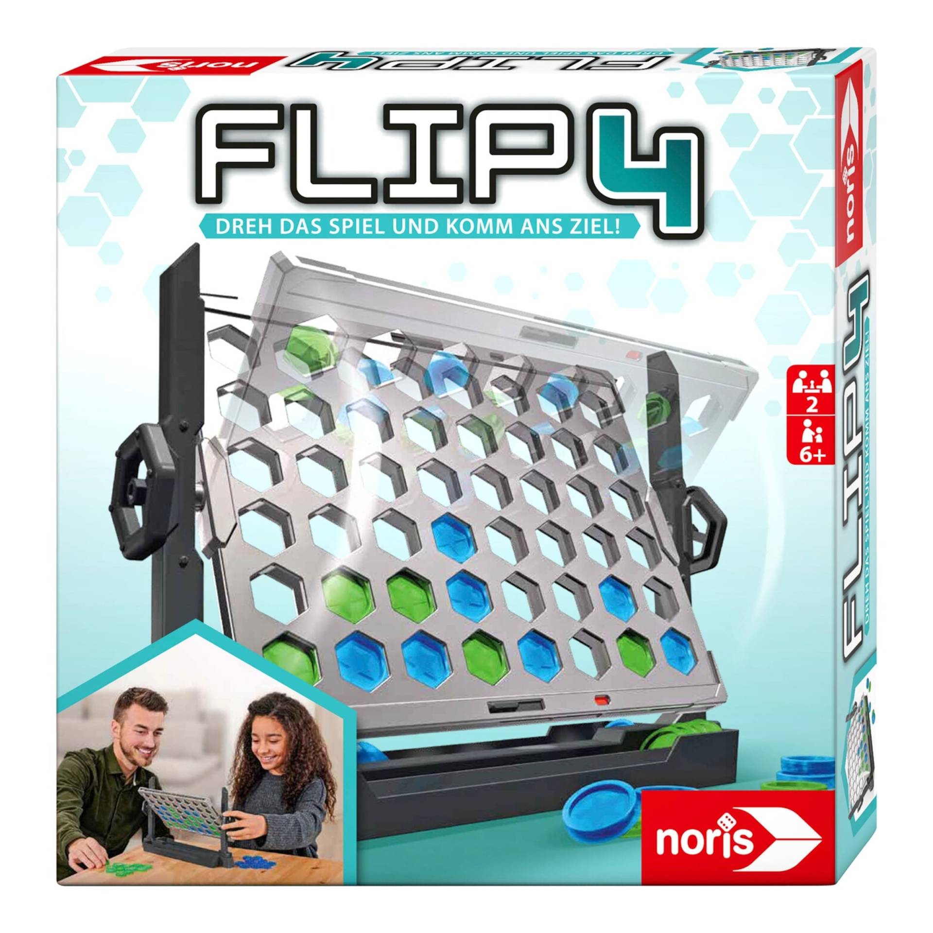 Noris Spiel Flip4 von Noris
