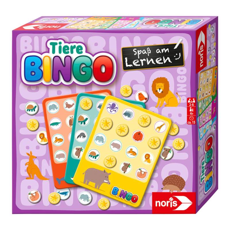 Noris Spiel Tiere Bingo Noris Spiel Tiere Bingo von Noris