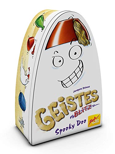 Zoch 601105085 - Geistesblitz – Spooky DOO (Kartenspiel ab 8 Jahren) - pfiffiger Rätselspaß für 2-8 Spieler in Metallbox von Zoch