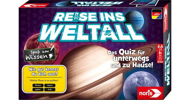 Reise ins Weltall - Das Quiz unterwegs und zu Hause  Kinder von Noris