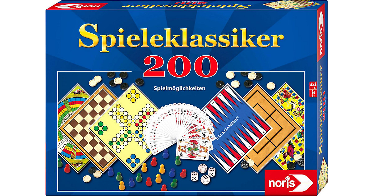 Spieleklassiker - 200 Spielesammlung Spieleklassiker - 200 Spielesammlung von Noris