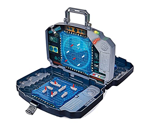 noris 606104435 Schiffe Versenken Light & Sound-Aktionsspiel für Die ganze Familie-Spielzeug ab 5 Jahre, Rot/Weiß noris 606104435 Schiffe Versenken Light & Sound-Aktionsspiel für Die ganze Familie-Spielzeug ab 5 Jahre, Rot/Weiß von Noris