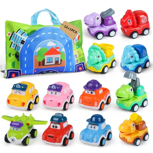 Norkbeng Auto Spielzeug 1 Jahr, 12 Stück Mini Aufziehauto spielzeugauto mit Spielmatte ab 2 3 Jahre Baby, Montessori Spielzeug Lernspielzeug ab 12-18 Monate Kinder, Geschenke für Jungen Mädchen Norkbeng Auto Spielzeug 1 Jahr, 12 Stück Mini Aufziehauto spielzeugauto mit Spielmatte ab 2 3 Jahre Baby, Montessori Spielzeug Lernspielzeug ab 12-18 Monate Kinder, Geschenke für Jungen Mädchen von Norkbeng