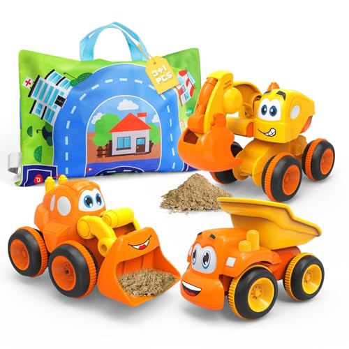 Norkbeng Auto Spielzeug Junge Mädchen, Auto Set Spielzeug Auto Kinder Spielzeug mit Spielmatte Aufwahrungstasche, Bagger Reibungsantrieb Spielzeug Auto Geschenk für Kinder ab 2 Jahre Norkbeng Auto Spielzeug Junge Mädchen, Auto Set Spielzeug Auto Kinder Spielzeug mit Spielmatte Aufwahrungstasche, Bagger Reibungsantrieb Spielzeug Auto Geschenk für Kinder ab 2 Jahre von Norkbeng