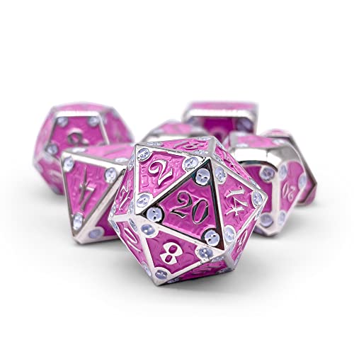 Norse Foundry Dungeon Delve Metallwürfel-Set – Schmiede dein Abenteuer: D20-Würfelset aus hochwertiger Zinklegierung – Komplettset für TTRPG – Steigern Sie Ihr Spielerlebnis mit Metallwürfeln Norse Foundry Dungeon Delve Metallwürfel-Set – Schmiede dein Abenteuer: D20-Würfelset aus hochwertiger Zinklegierung – Komplettset für TTRPG – Steigern Sie Ihr Spielerlebnis mit Metallwürfeln von Norse Foundry