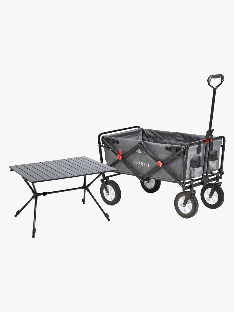North 13.5 Light Bollerwagen, Ivy Grey inkl. Campingtisch von North 13.5
