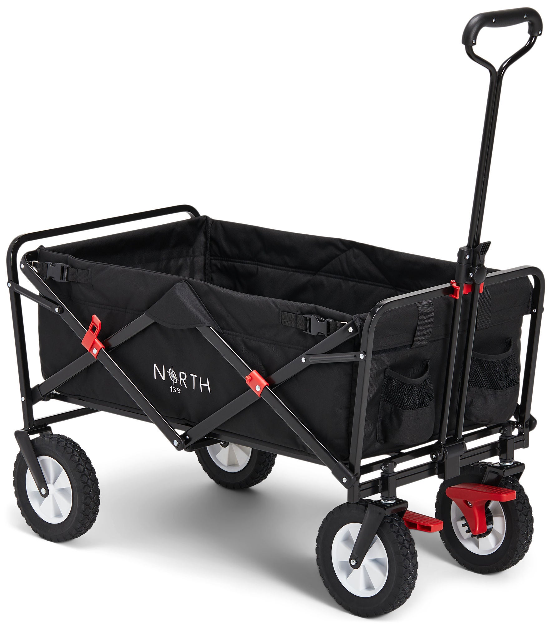 North 13.5 Light Bollerwagen mit Bremse, Black North 13.5 Light Bollerwagen mit Bremse, Black von North 13.5