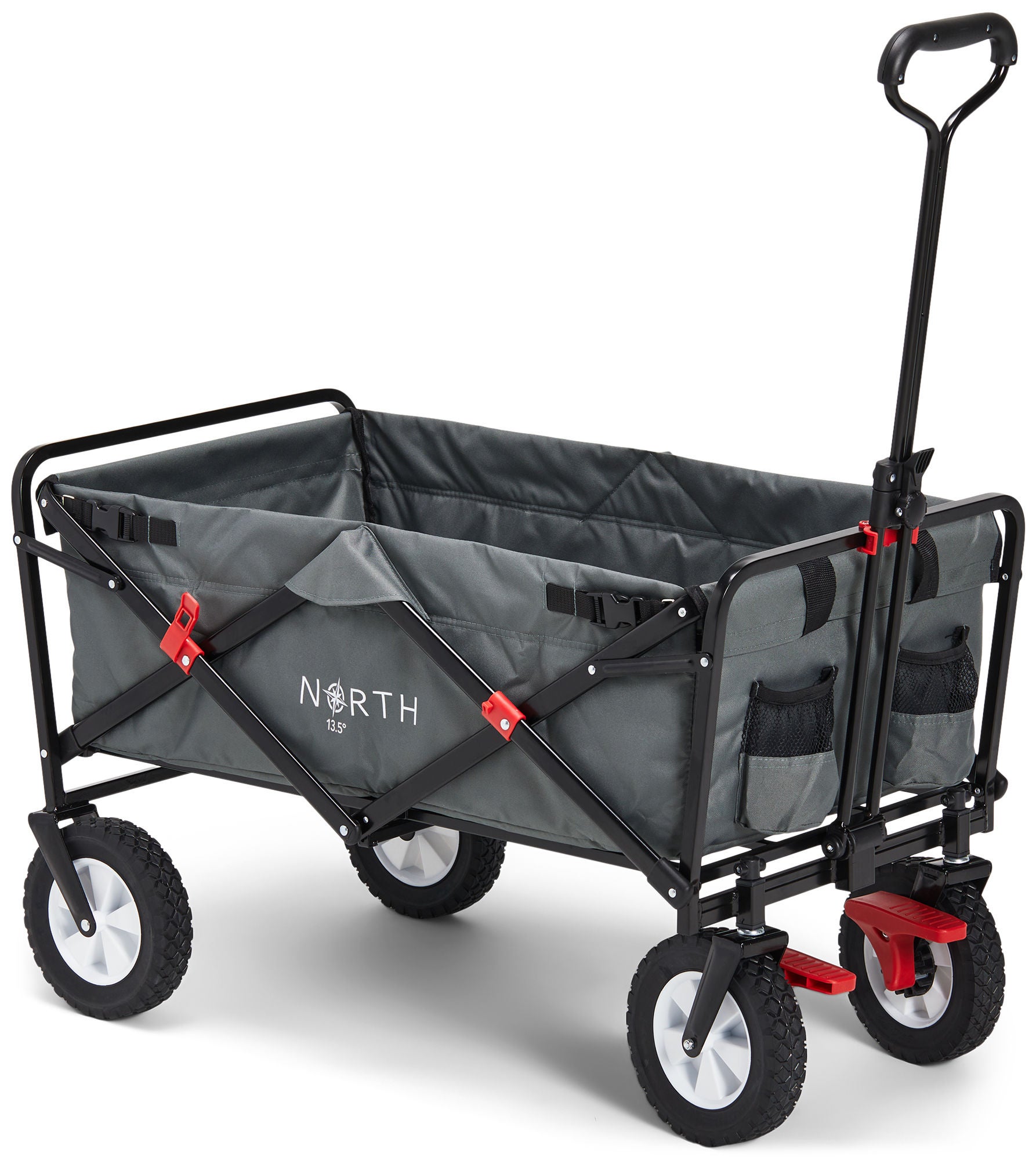 North 13.5 Light Bollerwagen mit Bremse, Ivy Grey North 13.5 Light Bollerwagen mit Bremse, Ivy Grey von North 13.5