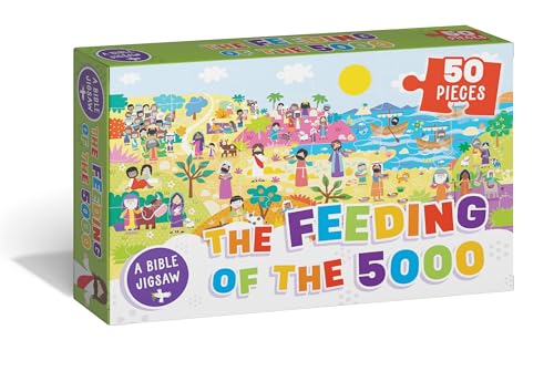 The Feeding Of The 5000 Puzzle - Kinderpuzzle 50 Teile von North Parade Publishing