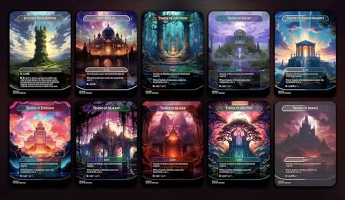 Scry Lands Set - Premium Proxies for MTG Players and Collectors Proxy Magic Cards - Casual Play and Altered Art Scry Lands Set - Premium Proxies for MTG Players and Collectors Proxy Magic Cards - Casual Play and Altered Art von NorthBlue