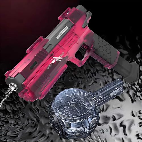 Northpoint Elektrische Wasserpistole mit Doppelmagazin Schnellladung Rückstoß-Effekt Ergonomischem Design für Ultimativen Wasserspaß in Rot Northpoint Elektrische Wasserpistole mit Doppelmagazin Schnellladung Rückstoß-Effekt Ergonomischem Design für Ultimativen Wasserspaß in Rot von Northpoint
