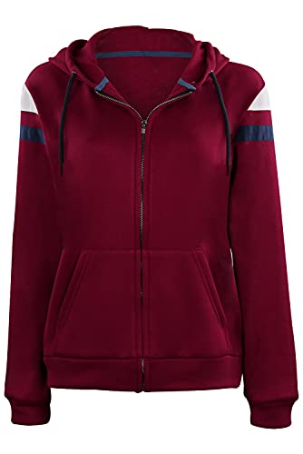 NoryNick Scarlet Witch Cosplay Kostüm Halloween Karneval Suit Hoodie, rot, L von NoryNick