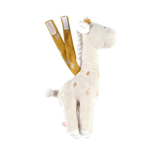 Noukie's - Kuscheltier mit Musik Tiga - Noukie‘s Schmusetuch aus Veloudoux + Holzring - Musikalische Früherziehung - Geschenk für Babys Noukie's - Kuscheltier mit Musik Tiga - Noukie‘s Schmusetuch aus Veloudoux + Holzring - Musikalische Früherziehung - Geschenk für Babys von Noukie's