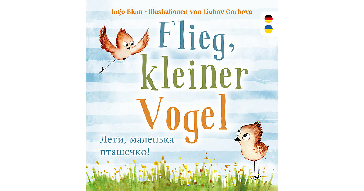 Buch - Flieg, kleiner Vogel.     ,                  . Spielerisch Deutsch lernen von Nova MD Verlag