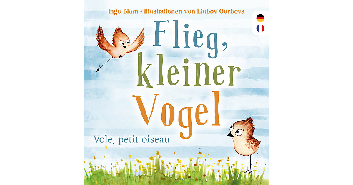 Buch - Flieg, kleiner Vogel. Vole, petit oiseau. Spielerisch Französisch lernen von Nova MD Verlag