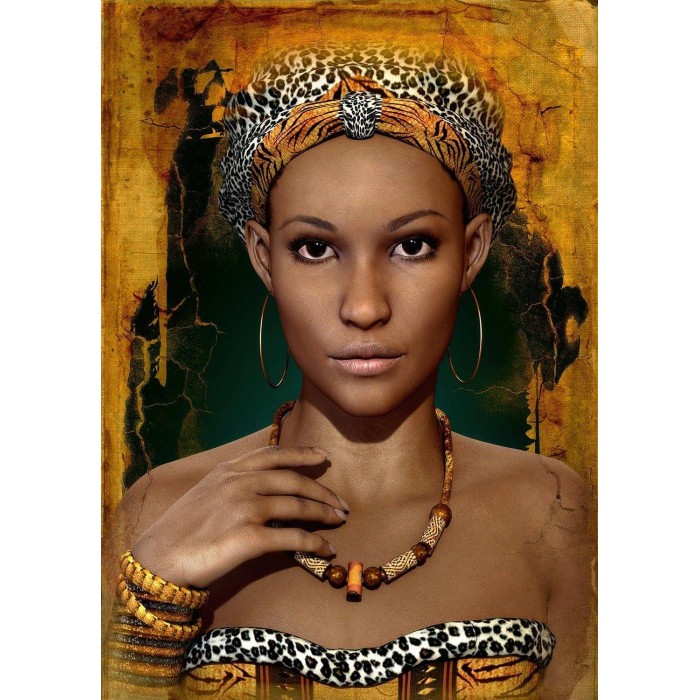 Nova Puzzle - Afrikanische Frau - 1000 Teile von Nova Puzzle