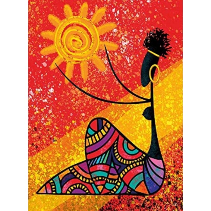 Nova Puzzle - Die Sonne und die Afrikanerin - 1000 Teile von Nova Puzzle