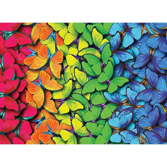 Nova Puzzle - Mehrfarbige Schmetterlinge - 1000 Teile von Nova Puzzle