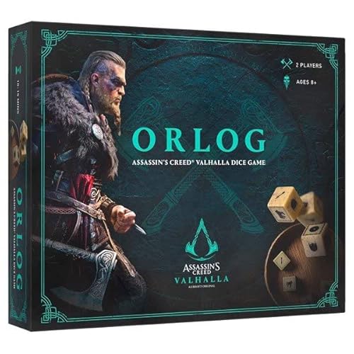 Novalis Assassin's Creed: Valhalla Orlog – Würfelspiel – Französisch/Englische Version von Novalis