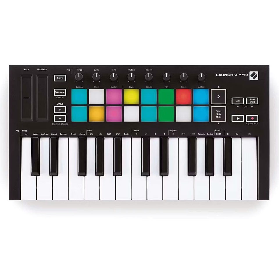Novation Launchkey Mini MK3 Masterkeyboard Novation Launchkey Mini MK3 Masterkeyboard von Novation