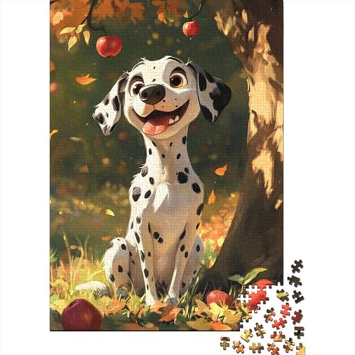 Dalmation Puzzle 1000-teilige Schwer Puzzle Spielzeug Pädagogisches Spiel Impossible Herausforderungsspielzeug Für Erwachsene Und Kinder in Bewährter 1000pcs (75x50cm) von NoveAurora