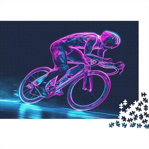 Mountainbike Puzzle 1000 Teile - Puzzle Für Erwachsene, Puzzle, Puzzlespiel Erwachsenen Puzzlespiel Puzzel 1000pcs (75x50cm) von NoveAurora