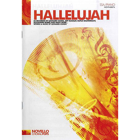 Novello Hallelujah Chornoten Novello Hallelujah Chornoten von Novello