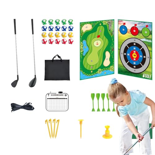Novent Golf-Set-Spiel,Golf-Set für Kinder,Indoor-Outdoor-Sportspielzeug - Sport-Outdoor-Spielzeug, lustiges Golfspiel, Sport-Golfspielzeug, Golfball-Spielset für Jungen und Mädchen im Alter von 3–8 von Novent