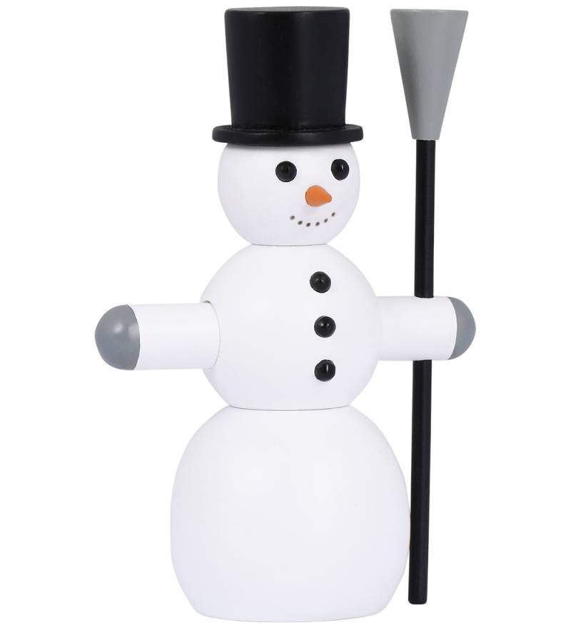 Novoform Holzfigur - Schneemann mit Besen - Small - Novoform - One Size - Dekoration Novoform Holzfigur - Schneemann mit Besen - Small - Novoform - One Size - Dekoration von Novoform