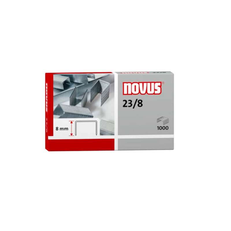 NOVUS Heftklammern, Sets Einzeln, Schenkellänge 8 mm, Stückzahl 1.000 NOVUS Heftklammern, Sets Einzeln, Schenkellänge 8 mm, Stückzahl 1.000 von Novus
