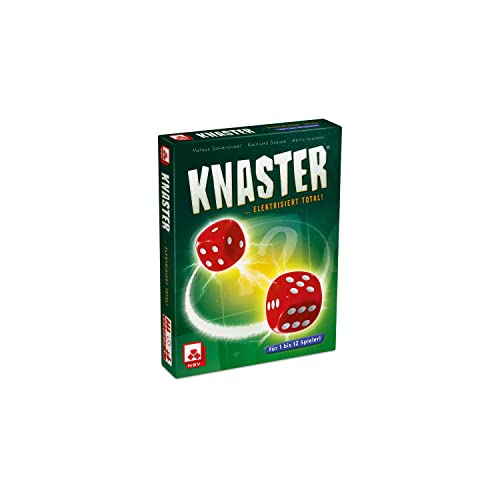 Nürnberger Spielkarten 130014435 8819908082 NSV-4081-KNASTER-Würfelspiel, Mehrfarbig von NSV