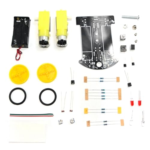 Nsssunnre WDT2-1 DIY Intelligent Tracking Line Smart Car Kit mit TT-Motor DIY-Lötprojekt Smart Patrol Autoteile Nsssunnre WDT2-1 DIY Intelligent Tracking Line Smart Car Kit mit TT-Motor DIY-Lötprojekt Smart Patrol Autoteile von Nsssunnre