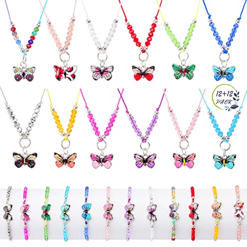Nswayy 12 Stk Freundschaftsarmband Kinder Armbänder Mädchen 12Stk Halskette Einstellbare Geflochten Armband Schmetterling Kette Schmuckset Mitgebsel Kindergeburtstag Geschenke für Mädchen Kinder Nswayy 12 Stk Freundschaftsarmband Kinder Armbänder Mädchen 12Stk Halskette Einstellbare Geflochten Armband Schmetterling Kette Schmuckset Mitgebsel Kindergeburtstag Geschenke für Mädchen Kinder von Nswayy