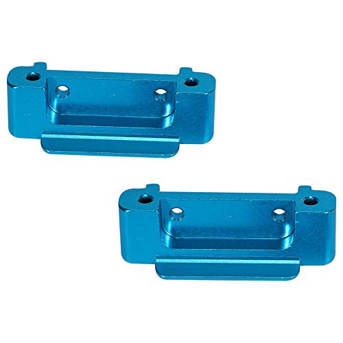Ntcpefy 2 StüCke Upgrade Spare Rc Teile Vorne Hinten Stoß Stange für A959-B A969-B A979-B, Blau Ntcpefy 2 StüCke Upgrade Spare Rc Teile Vorne Hinten Stoß Stange für A959-B A969-B A979-B, Blau von Ntcpefy