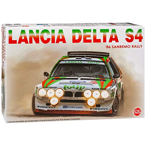 NuNu Hobby Lancia Delta S4 Rally San Remo 1986 Kit Bausatz 1/24 Modell Auto mit individiuellem Wunschkennzeichen NuNu Hobby Lancia Delta S4 Rally San Remo 1986 Kit Bausatz 1/24 Modell Auto mit individiuellem Wunschkennzeichen von NuNu Hobby