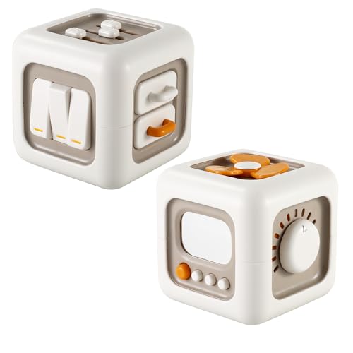 Nuangoo 6-in-1 Montessori Spielzeug ab 1 Jahr, Sensorik Spielzeug für 12-18 Monate, Cube Kleininder Spielzeug, frühpädagogisches pädagogisches Kinderspielzeug Nuangoo 6-in-1 Montessori Spielzeug ab 1 Jahr, Sensorik Spielzeug für 12-18 Monate, Cube Kleininder Spielzeug, frühpädagogisches pädagogisches Kinderspielzeug von Nuangoo
