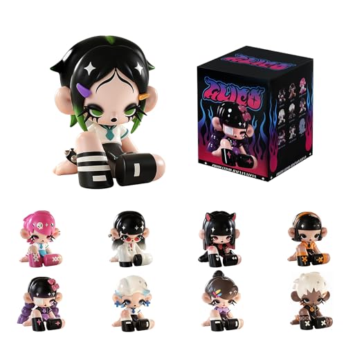 Nuatpetin Hot Blooded High School Girl Series Blind Box Figuren 4 Stück – Dark Style Random Design Actionfiguren, Sammlerstück, Spielzeug, Mystery Box, Heimdekoration, Geburtstagsgeschenke für Mädchen Nuatpetin Hot Blooded High School Girl Series Blind Box Figuren 4 Stück – Dark Style Random Design Actionfiguren, Sammlerstück, Spielzeug, Mystery Box, Heimdekoration, Geburtstagsgeschenke für Mädchen von Nuatpetin
