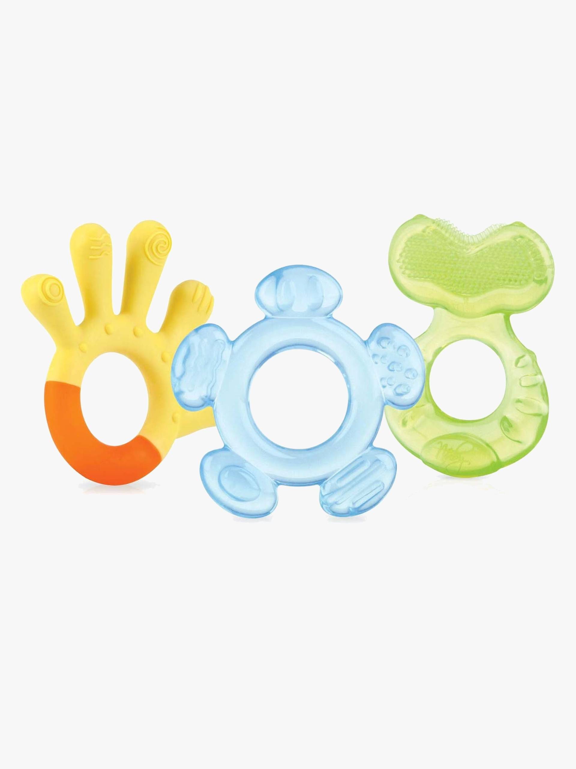 Nuby 3 Stufen Beißringe 3er-Pack Nuby 3 Stufen Beißringe 3er-Pack von Nuby