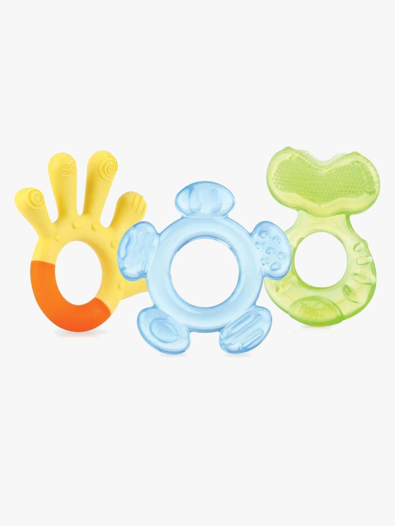 Nuby 3 Stufen Beißringe 3er-Pack Nuby 3 Stufen Beißringe 3er-Pack von Nuby