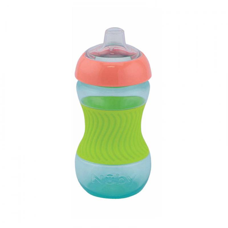 Nuby Mini Borraccia Easy Grip con Beccuccio in Silicone 180ml - dai 4 mesi in sù von Nuby