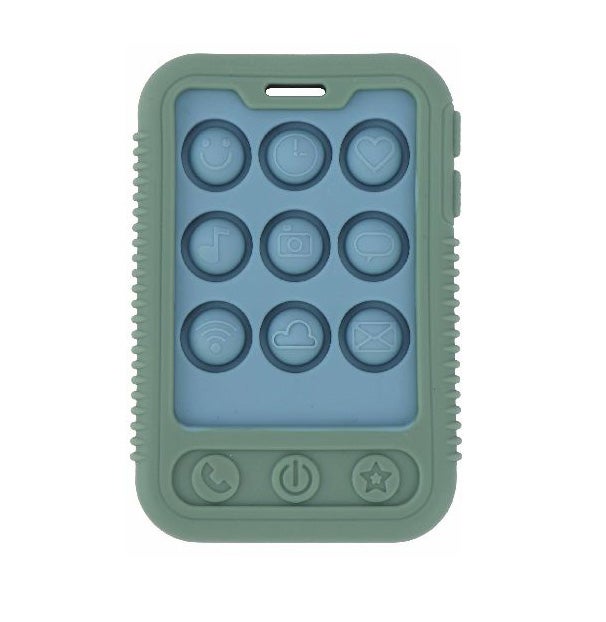 Nuby Phone Popper Beißringe, Grün/Blau, Beißspielzeug Nuby Phone Popper Beißringe, Grün/Blau, Beißspielzeug von Nuby