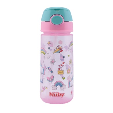 Nûby Trinkhalmbecher Active 540ml, pink von Nûby