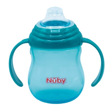 Nûby Trinkhalmtasse No-Spill 270ml ab 6 Monaten in aqua von Nuby