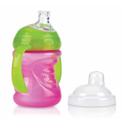 Nûby Trinklerntasse No-Spill 240ml ab 6 Monaten in rosa von Nuby