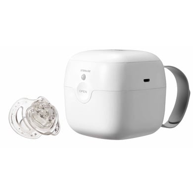 Nûby UV Sterilisator für Beruhigungssauger inkl. 1x Schnuller 0-6 Monate von Nuby