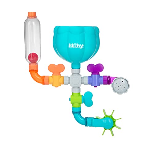 Nuby Wacky Waterworks – Bade-Spielzeug mit Saugnapf | Kognitives Wachstum für Kinder | Interaktives Wasserspielzeug | Spaßig und lehrreich | Ab 3 Jahren Nuby Wacky Waterworks – Bade-Spielzeug mit Saugnapf | Kognitives Wachstum für Kinder | Interaktives Wasserspielzeug | Spaßig und lehrreich | Ab 3 Jahren von Nuby